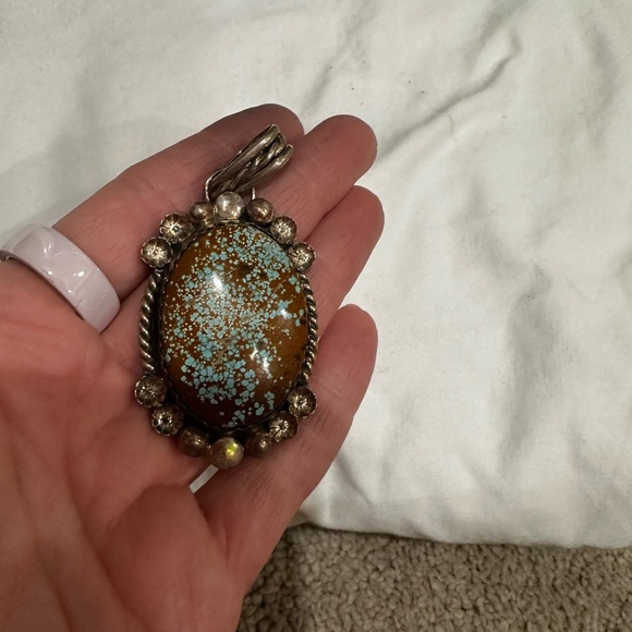 Jewelry - #8 turquoise Sterling silver native made